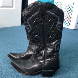 Justin Boots pointed-toe cowboy boots